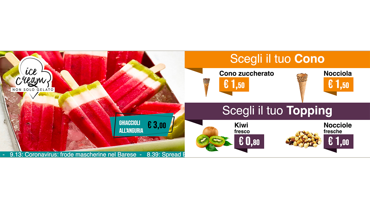 TEMPLATE ORIZZONTALE GELATERIA