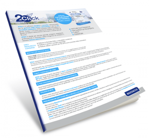 brochure del software 2click di bazzacco